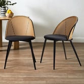 Amber &amp; Fern Dana PE Rattan Dining Chairs