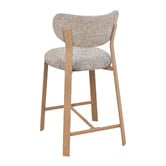 Amber &amp; Fern 65cm Laurent Chenille Bar Stools