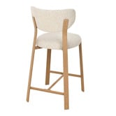 Amber &amp; Fern 65cm Laurent Chenille Bar Stools