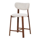 Amber &amp; Fern 65cm Laurent II Chenille Bar Stools