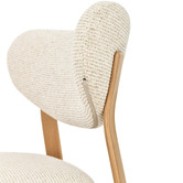 Amber &amp; Fern 65cm Laurent Chenille Bar Stools