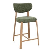 Amber &amp; Fern 65cm Laurent Chenille Bar Stools