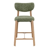 Amber &amp; Fern 65cm Laurent Chenille Bar Stools