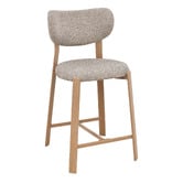 Amber &amp; Fern 65cm Laurent Chenille Bar Stools