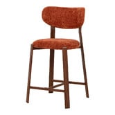 Amber &amp; Fern 65cm Laurent II Chenille Bar Stools