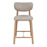Amber &amp; Fern 65cm Laurent Chenille Bar Stools