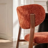 Amber &amp; Fern 65cm Laurent II Chenille Bar Stools