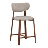 Amber &amp; Fern 65cm Laurent II Chenille Bar Stools