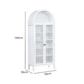 Amber &amp; Fern Vanessa Arched Display Cabinet