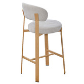 Amber &amp; Fern 65cm Cecil I Chenille Bar Stools
