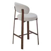 Amber &amp; Fern 65cm Cecil II Chenille Bar Stools