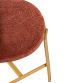 Amber &amp; Fern 65cm Cecil I Chenille Bar Stools