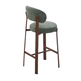 Amber &amp; Fern 65cm Cecil II Chenille Bar Stools