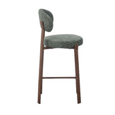 Amber &amp; Fern 65cm Cecil II Chenille Bar Stools