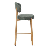 Amber &amp; Fern 65cm Cecil I Chenille Bar Stools