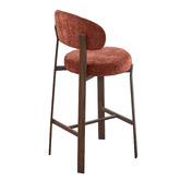 Amber &amp; Fern 65cm Cecil II Chenille Bar Stools