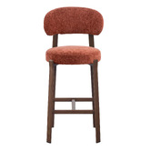 Amber &amp; Fern 65cm Cecil II Chenille Bar Stools