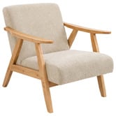 Amber &amp; Fern Kildare Rubberwood Armchair