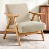 Amber &amp; Fern Kildare Rubberwood Armchair