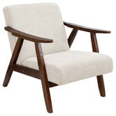 Amber &amp; Fern Kildare Rubberwood Armchair
