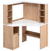 Amber &amp; Fern Tamara Corner Desk with Hutch