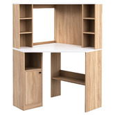 Amber &amp; Fern Tamara Corner Desk with Hutch