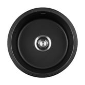 Arbour &amp; Nook Bowen 430mm Round Single Granite Kitchen Sink