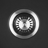 Arbour &amp; Nook Bowen 430mm Round Single Granite Kitchen Sink