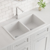 Arbour &amp; Nook Bowen 770mm Double Granite Kitchen Sink