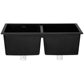Arbour &amp; Nook Bowen 770mm Double Granite Kitchen Sink
