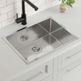 Arbour &amp; Nook Parker 580mm Stainless Steel Kitchen Sink