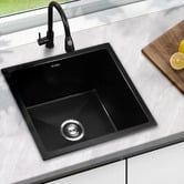 Arbour &amp; Nook Bowen 450mm Single Granite Kitchen Sink