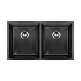 Arbour &amp; Nook Parker 760mm Double Stainless Steel Kitchen Sink