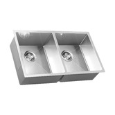 Arbour &amp; Nook Parker 760mm Double Stainless Steel Kitchen Sink