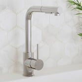 Arbour &amp; Nook Claretta Square Pull-Out Sink Mixer