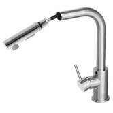 Arbour &amp; Nook Claretta Square Pull-Out Sink Mixer