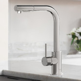 Arbour &amp; Nook Claretta Square Pull-Out Sink Mixer