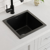 Arbour &amp; Nook Bowen 380mm Single Granite Kitchen Sink
