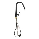 Arbour &amp; Nook Hoskins Gooseneck Pull-Out Kitchen Sink Mixer