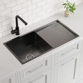 Arbour &amp; Nook Aysel 870mm Single Kitchen Sink with Drainer