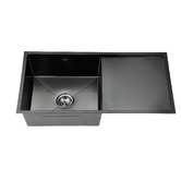 Arbour &amp; Nook Aysel 870mm Single Kitchen Sink with Drainer