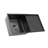 Arbour &amp; Nook Aysel 870mm Single Kitchen Sink with Drainer