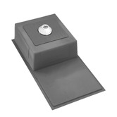 Arbour &amp; Nook Aysel 870mm Single Kitchen Sink with Drainer