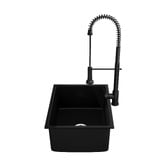 Arbour &amp; Nook Izel 590mm Single Kitchen Sink &amp; Mixer