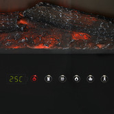 Arbour &amp; Nook Maura 2000W Wall Mounted Electric Fireplace Heater