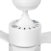 Arbour &amp; Nook Makani 132cm DC Ceiling Fan with LED Light
