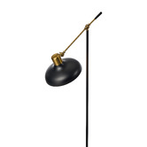 Arbour &amp; Nook Idriss Iron Swing Arm Floor Lamp