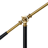 Arbour &amp; Nook Idriss Iron Swing Arm Floor Lamp