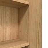 Arbour &amp; Nook Sofie 750mm Light Wood Mirrored Shaving Cabinet