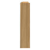 Arbour &amp; Nook Sofie 600mm Light Wood Mirrored Shaving Cabinet